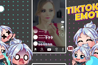 do tiktok emotes or tiktok sticker