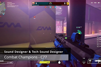 do aaa quality sound design and sound effects for your game