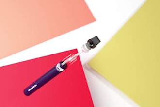 render vape smoke 3d products and 360 animation