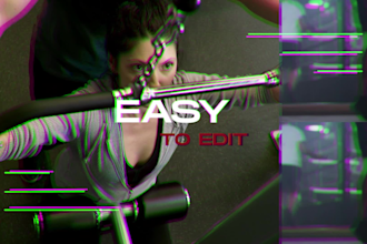 create a unique dynamic sports intro