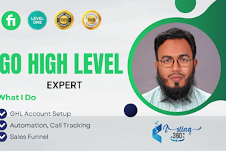 go high level website design, automation, sales funnel