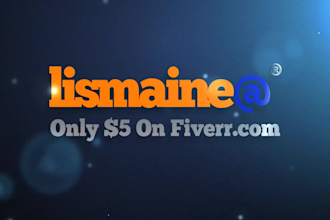 design a 3D professional video with logo reveal with a Cosmic Particle Comet