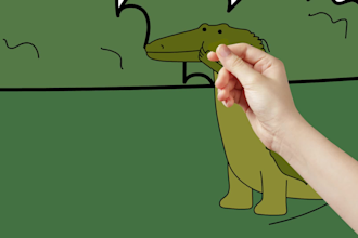 create viral animated animal videos like dinzo