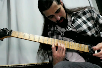 record professional electric and acoustic guitar tracks