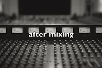 mix your hip hop, trap, or rap song for a radio ready sound