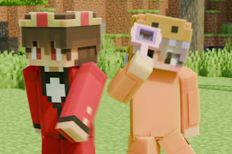 make an amazing minecraft short animation just for you