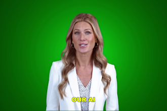 create an ai spokesperson video with a realistic avatar