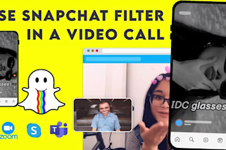 create custom 3d ar filter for snapchat instagram tiktok