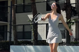 ugc sportswear videos, gym, yoga, pilates, tennis,  athletic content
