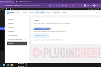 install fluent forms pro with lifetime licence
