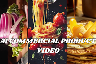 cinematic ai 3d product video 3d animation video