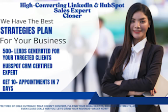 be sales closer sales representative source lead sales pitch  linkedin leads
