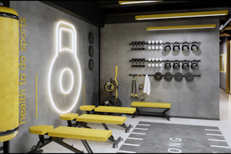 do modern fitness center sports complex gym interior design
