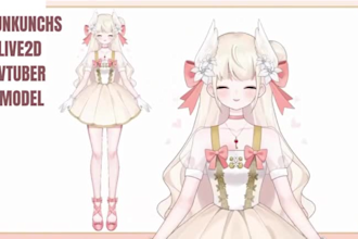 draw and rig live2d vtuber, 2d vtuber model, rigging live2d, prolive2d