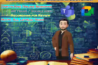 tutor you in mathematics and statistics