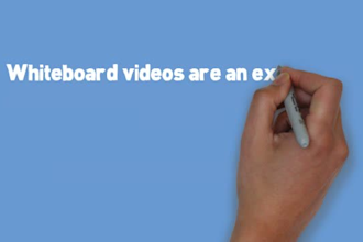 create a whiteboard animation video