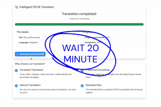 translate ebook epub file english to spanish