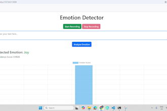 build a custom emotion detection web app using ai and flask