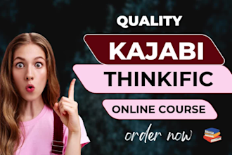 do kajabi course setup thinkific online course kajabi setup thinkific course