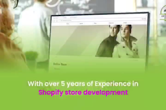 build fully automated shopify ecommerce website or dropshipping store