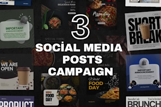 design social media posts