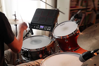 record awesome drum tracks for your music