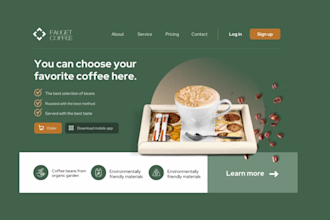 create professional restaurant and food delivery website