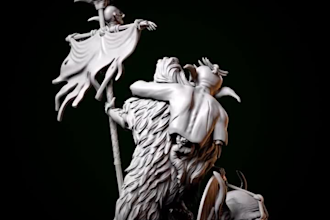 make high quality 3d character models and sculpts for games, 3d printing project