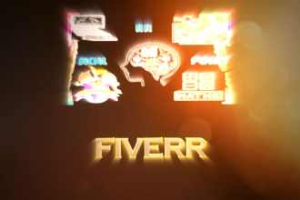 create an awesome light ray logo reveal effect