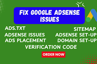 fix google adsense adstxt sitemap verification code ads limit issues in 48hrs