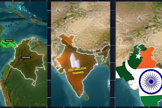 do interesting map animation videos