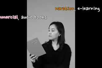 record and provide professional korean female voiceover