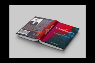 design creative, and professional book cover