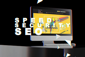 develop wordpress website, increase speed and do SEO