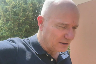 record a selfie spokesperson video testimonial walking outdoors