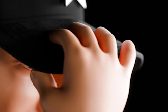 create a professional 3d animation video of your cap or hat brand