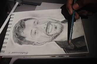 create personalized pencil sketches and handmade crafts