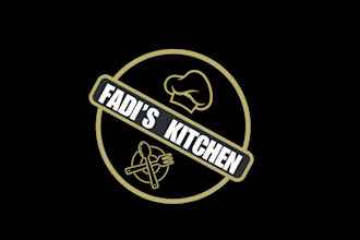 create a professional and unique food, cafe, bakery, or restaurant logo