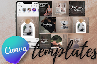 create canva instagram templates to make your profile stand out