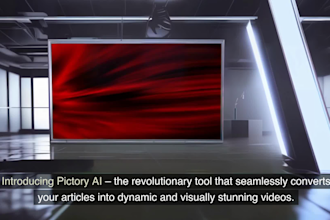 convert script and article to video using pictory and invideo ai