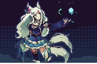 create pixel art animation, spritesheets, game assets, 2d characters, anime, rpg
