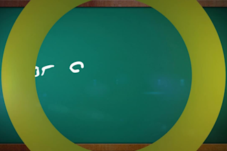 animate a handwriting  logo, sentence or any word