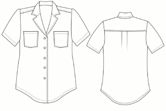 do any kind of mens shirt sewing pattern