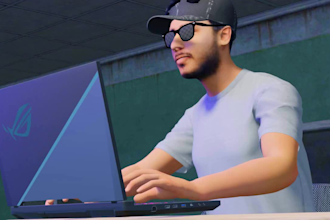 3d character modeling and rigging for games and animation