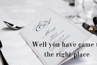 create a professional restaurant menu design