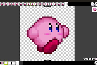 dibujos y animaciones en estilo pixel art