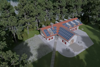 create architectural exterior animation and phasing animation