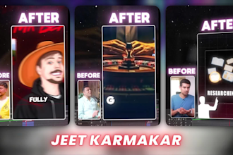 professionally edit engaging instagram reels, tiktoks, and youtube shorts