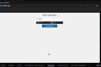 build python desktop apps with API integration
