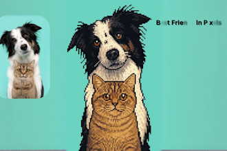 handcraft pixel perfect portraits